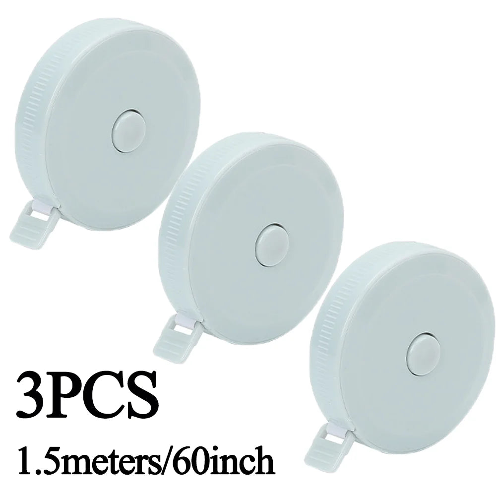 1.5m/60In Small Tape Measure Portable Plastic Tape Measure for Weight Loss Medical Body Measurement Tailor Measure Clothes Waist