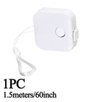 1.5m/60In Small Tape Measure Portable Plastic Tape Measure for Weight Loss Medical Body Measurement Tailor Measure Clothes Waist