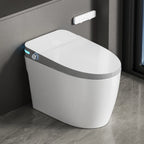 Modern Inodoro Foot Sensor Sanitary Ware Automatic Ceramic Bathroom WC Floor Mounted Smart Toilet With Tank