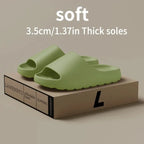 Coconut Slippers Feel like Stepping on Shit Thick-soled Sandals Summer New Non-slip Wearing Sandals