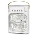 Portable 3 In 1 Fan AIr Conditioner Household Small Air Cooler LED Night Lights Humidifier Air Adjustment Home Fans Dropshipping