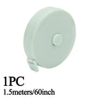 1.5m/60In Small Tape Measure Portable Plastic Tape Measure for Weight Loss Medical Body Measurement Tailor Measure Clothes Waist