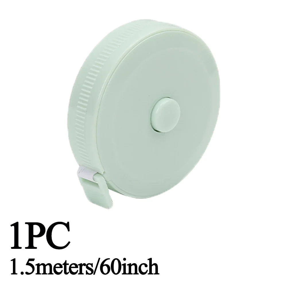 1.5m/60In Small Tape Measure Portable Plastic Tape Measure for Weight Loss Medical Body Measurement Tailor Measure Clothes Waist