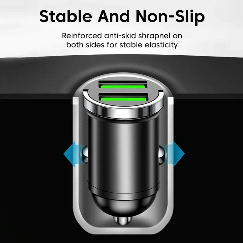 PD 200W USB Car Charger Fast Charging Auto Mobile Phone Adapter For iPhone Samsung Huawei Xiaomi QC 3.0
