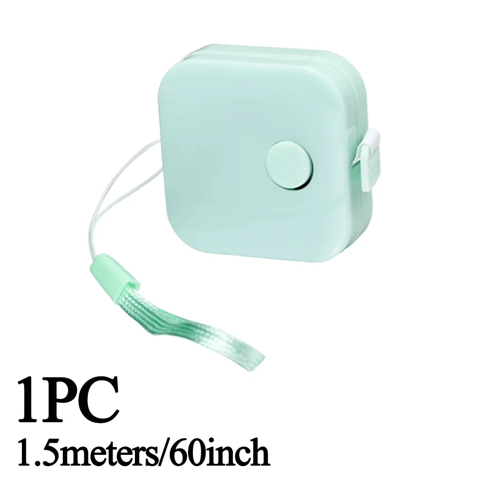 1.5m/60In Small Tape Measure Portable Plastic Tape Measure for Weight Loss Medical Body Measurement Tailor Measure Clothes Waist