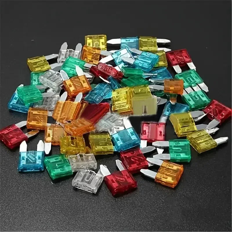 1Set 300PCS Medium and small car Auto Fuse Kit 2A~40A 11 Types Car Fuse Assortment with Box Blade Type Fuse Assorted Kit
