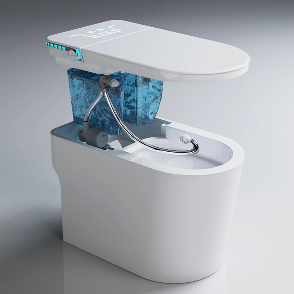 Luxury Toilet Bowl One Piece Japanese Toilet Bidet Siphonic Flushing Bathroom WC Ceramic Automatic Smart Toilet Chaozhou