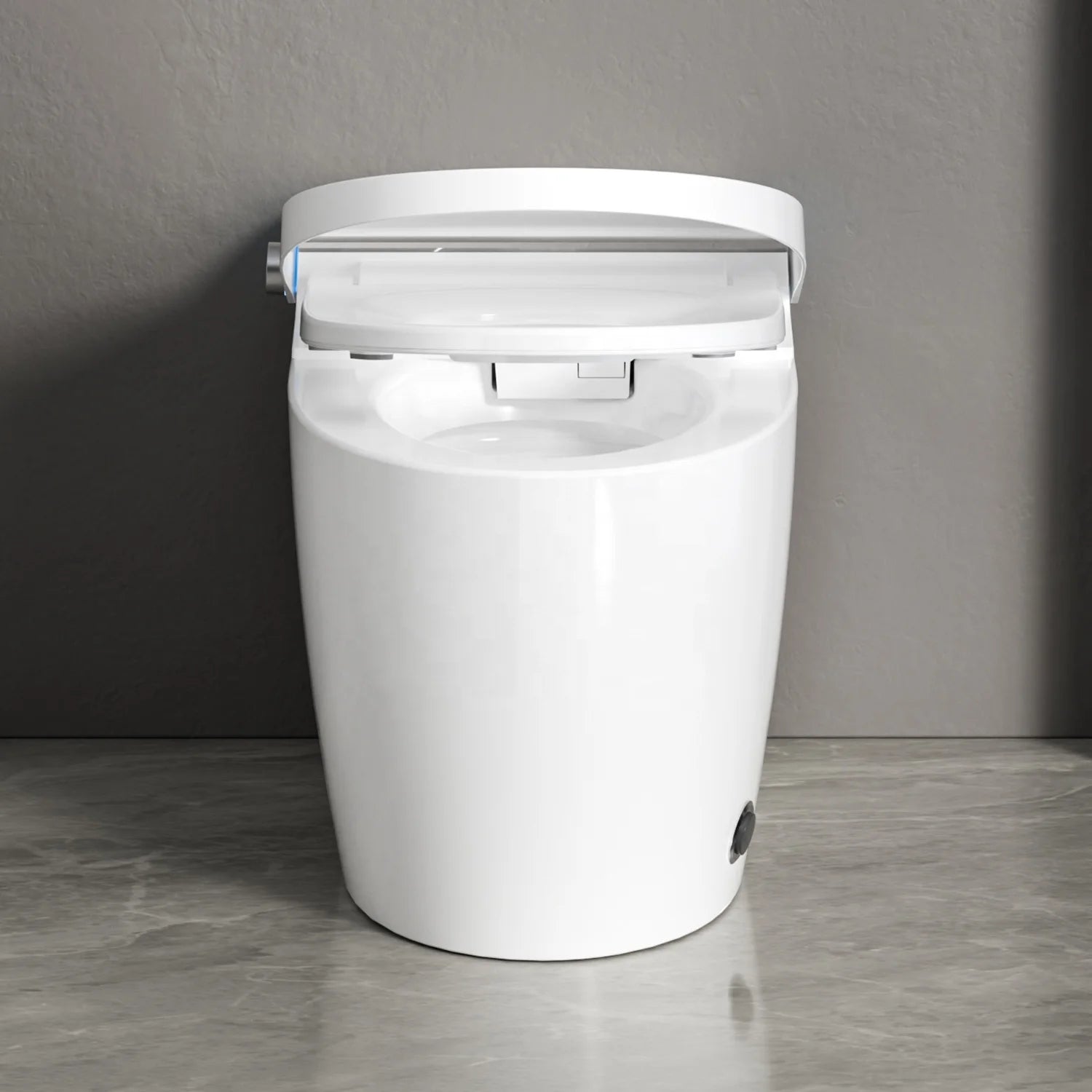 Modern Inodoro Foot Sensor Sanitary Ware Automatic Ceramic Bathroom WC Floor Mounted Smart Toilet With Tank