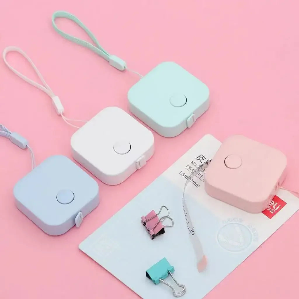 1.5m/60In Small Tape Measure Portable Plastic Tape Measure for Weight Loss Medical Body Measurement Tailor Measure Clothes Waist