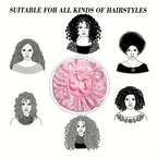 1/2pc Satin Wide Brim Nightcap Silky Bonnet Hair Wrap Sleeping Sleep Cap With Elastic Soft Band Styling Cap Hair Wrapping Tool